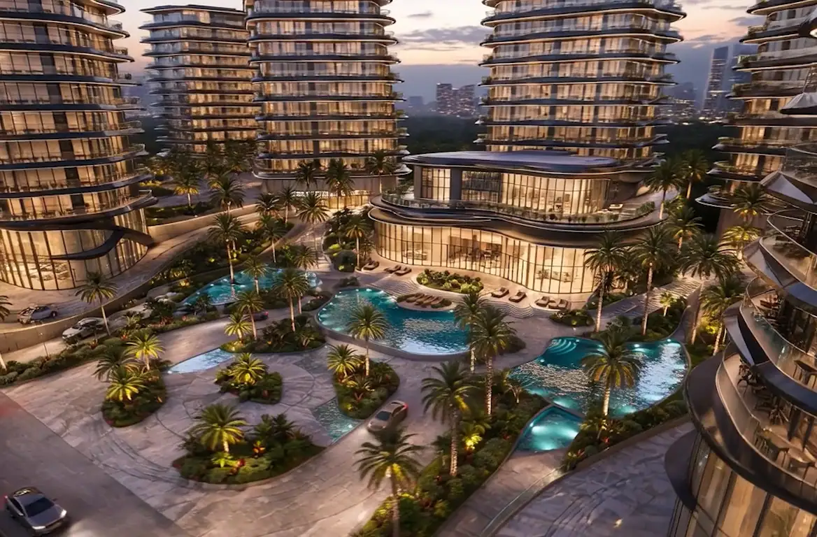 32 acres. Only 7 towers.